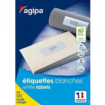 AGIPA Universal-Etiketten, 99,1 x 93,1 mm, weiß