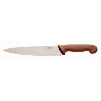 Hygiplas Premium-Chefs-Knifeset 6 Stück, farblich unterlegt, mit Nylon‑Geldbörse