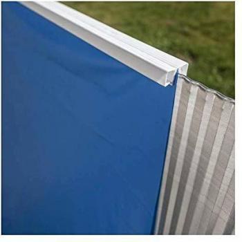 Liner Fuori Terra Azzurro Gre Ovale 610x375x120 cm