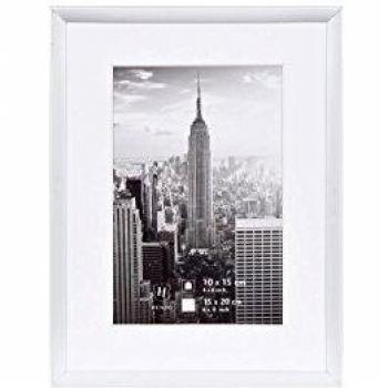 Manhattan Bildgestell aus Aluminium – 15 x 20 cm, silber