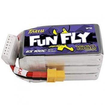 Batterie LiPo Tattu 6S 1550mAh 22.2V 100C