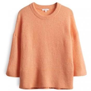 OPUS Pullover Poria in leuchtendem Orange, Größe L