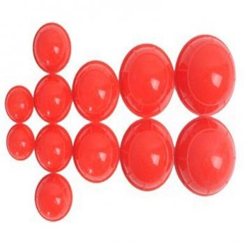 Juego de ventosas de silicona anticelulitis, 12 piezas