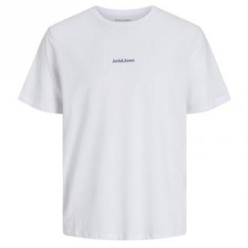 Jack & Jones Maglietta JJMINE Bianco