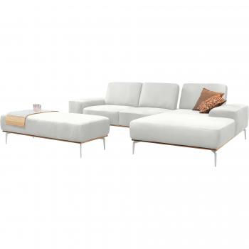 W.SCHILLIG Ecksofa »run«, stilvolles Sofa in L-Form