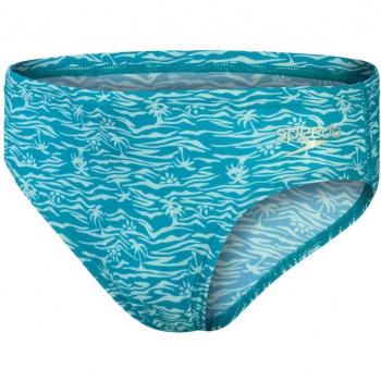 Speedo Aquasplash All‑Over Swim Brief, 6.5 cm – Junior Boys 13–14