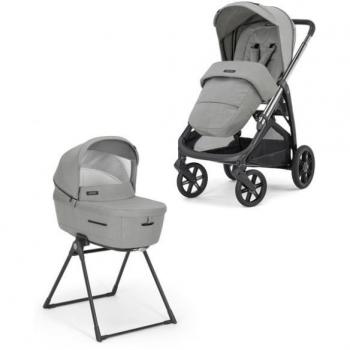 Aptica Duo Cochecito en Gris Satín