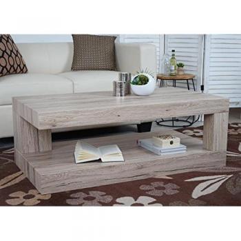 HWC-A32 Mesa Salón 3D con Certificación MVG – Estilo Roble Sanremo