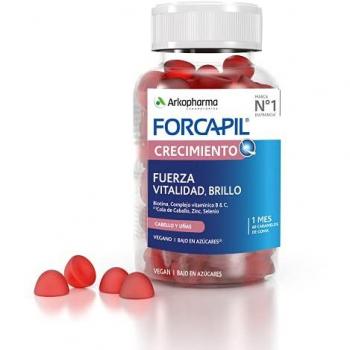 Gomitas Forcapil Crecimiento – 60 Caramelos de Arco‑Pharma