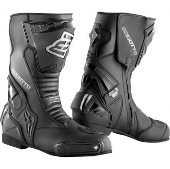 Botas de Cuero Bogotto Assen WR 2.0 con Tratamiento Hidrofóbico, Negro, 46