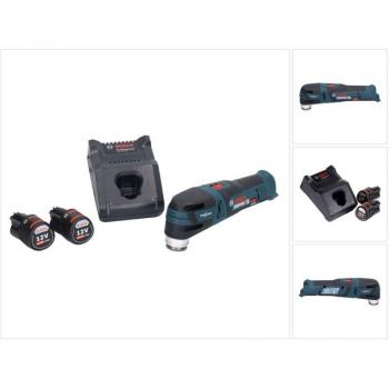 Bosch GOP 12V‑28 Professional Akku‑Multi Cutter Starlock (Brushless) – 2 × 3,0 Ah + Charger