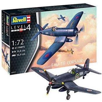 Revell 03917 Kit de 12 Modélisme F4U Corsair Royal Navy 1:72