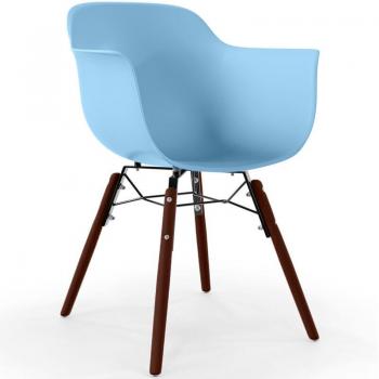 Sedie da Pranzo Legno Scuro Nordika – Design Scandinavo