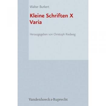 Kleine Schriften X