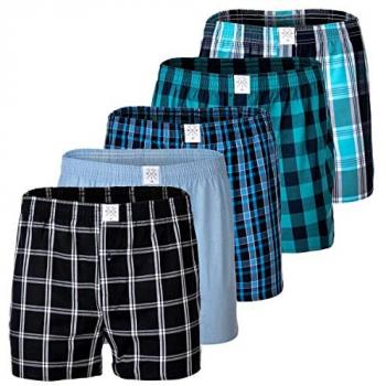 Boxer Casual Loose Fit Uomini Mg-1 Multicolore