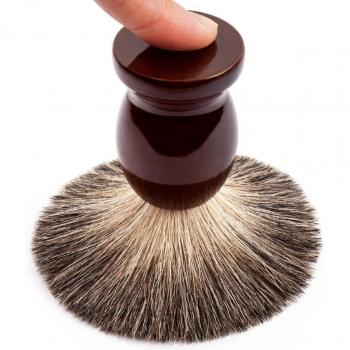 Classic Badger Hair Shaving Brush for Safety Razor