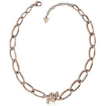 Collier romantique Love Wire avec finition dorée rose – Guess