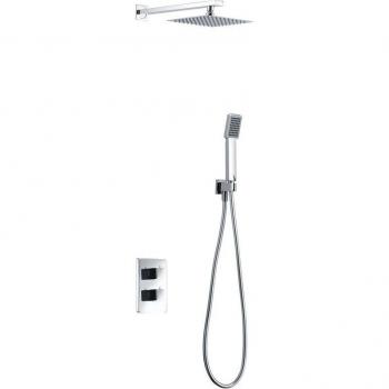 IMEX GPC009 Conjunto de ducha empotrado termostático Cíes