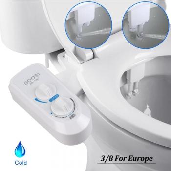 Bidet no eléctrico para inodoro con boquilla de limpieza automática