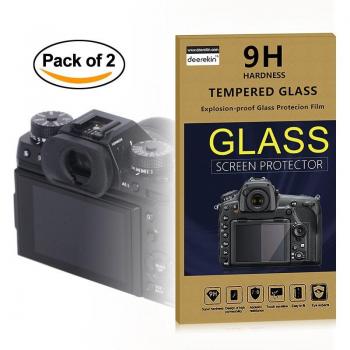 Verre protecteur auto-adhésif 0.25mm pour écran LCD Fujifilm X-T1