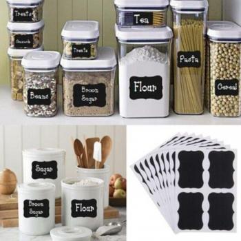 Chalkboard Stickers for Jars