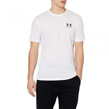 Men's Under Armour Mens Sportstyle T-Shirt White Size 38/Regular