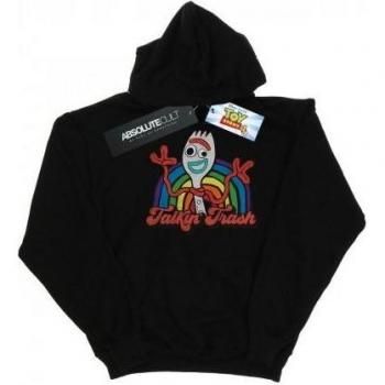 Disney Women’s Toy Story 4 Forky Talkin’ Trash Hoodie – White (S)