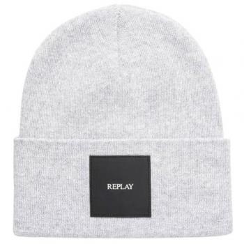 Cappellino Replay Grigio Melange Unisex Taglia Unica con Visiera