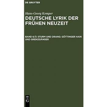 Deutsche Lyrik Der Fruhen Neuzeit