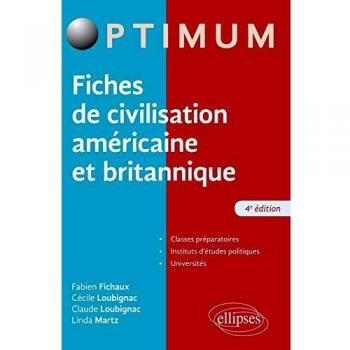 Fiches de civilisation américaine et britannique