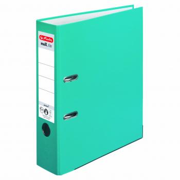 Cartella Turchese Herlitz Raccoglitore A4 80 mm Plastica PP