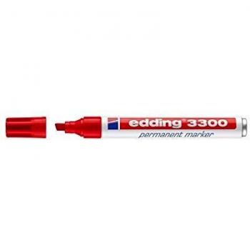 ROTULADOR PERMANENTE EDDING 3300 PUNTA BISELADA