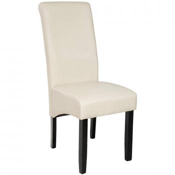 Silla de comedor de madera maciza Tectake