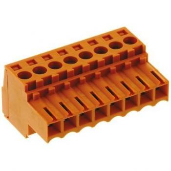 Borne de conexión Weidmüller 8 vías 3.5mm Naranja