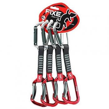Montgrony 12 cm Kletterpaket – 4‑er Express Set (Silber/Schwarz/Rot)