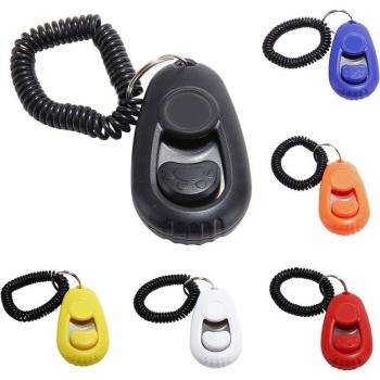 Clicker Gracioso con Correa para Entrenamiento