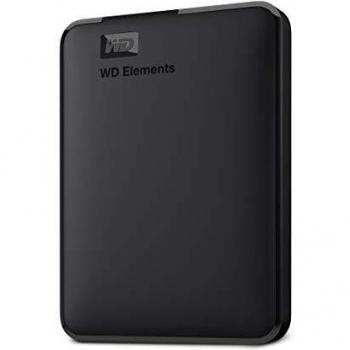 Elements 2TB Portable External HDD by WD – Black, USB 3.0