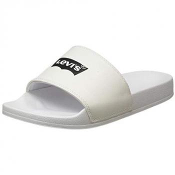 Calzado veraniego Levi's chanclas blancas mujer