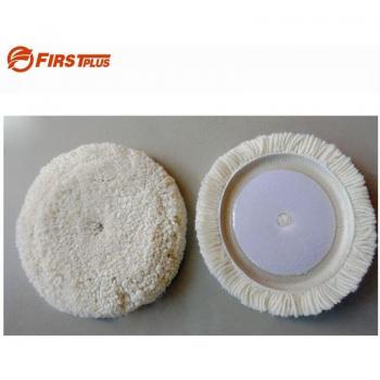 Almohadilla de cabeza de rueda de pulido de fieltro para máquina de coche, 180mm