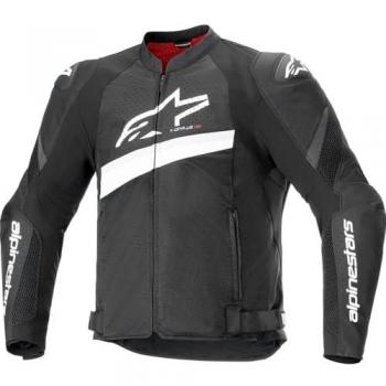 Giubbotto Moto Alpinestars T-GP PLUS R V4 AIRFLOW Nero Bianc taglia L
