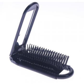 Clip plegable con peine integrado para el cuidado personal