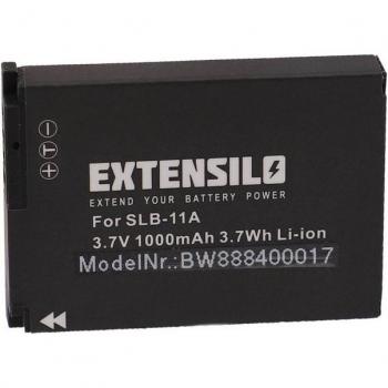 Extensilo Zusatzakku für Samsung TL500, TL320 und EX1 – 1000 mAh