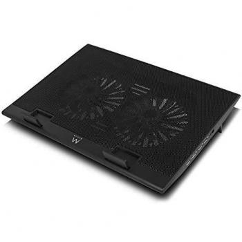Ewent EW1253 Système de Refroidissement pour Ordinateurs Portables 17 Noir