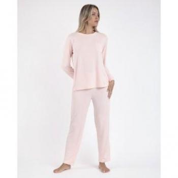 Pijama Largo Marrón Claro Admas 62643-0-000055