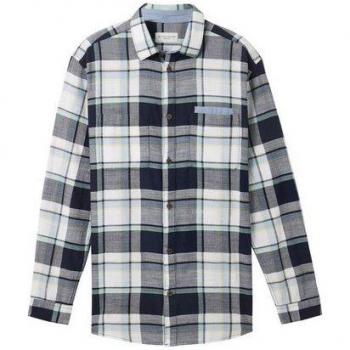 TOM TAILOR Langarmshirt im Karomuster