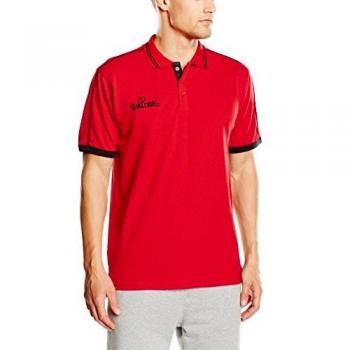 Polo Spalding Rojo/Negro para Adultos 3XL