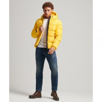 Chaqueta de Gama Alta Superdry en Amarillo