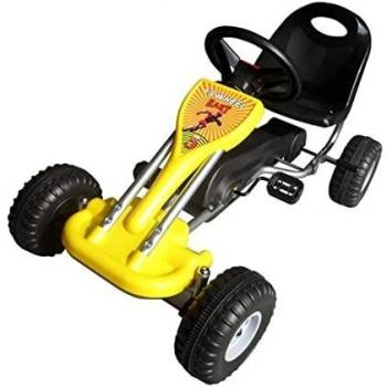 Yellow Pedal Go Kart for Children