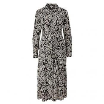 S.Oliver Viskose Kleid mit Artwork
