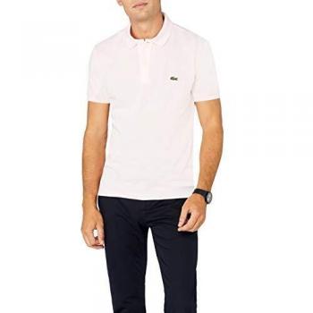 Lacoste Slim Fit Poloshirt Kurzarm Rosa XL